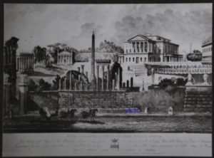 Villa Torlonia in un'incisione del 1842