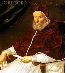 Il papa Gregorio XIII
