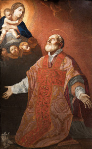 Chiesa Nuova, ritratto di San Filippo Neri