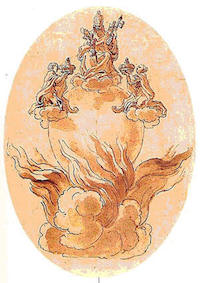 Il "globo ardente", disegno di Borromini