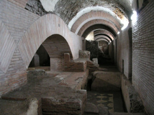 sotterranei di san Lorenzo in LucinaA