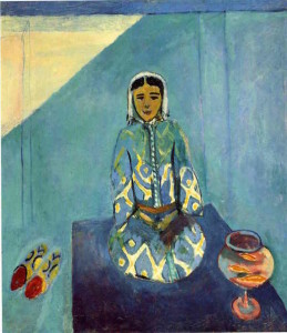 H. Matisse, Zorah sur la terrace (1912)