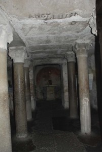 La cripta di santa Maria in Cosmedin