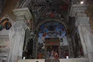 Cappella Carafa - Agostino Lippi