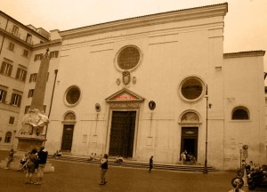 Santa Maria Sopra Minerva - Facciata