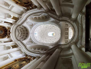 San Carlo al Quirinale - interno (si ringrazia Rome Guide)
