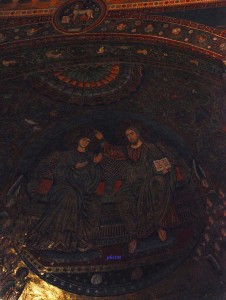 Mosaico dell'abside (particolare) - Santa Maria Maggiore