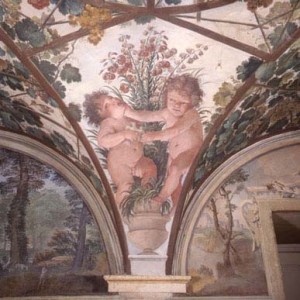 Loggia - Affreschi di Paul Bril e Guido Reni