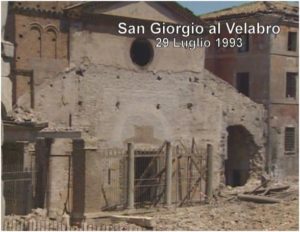 San Giorgio al Velabro - dopo l'attentato