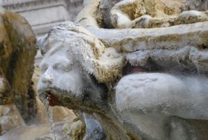 Fontana delle Rane (particolare) - Quartiere Coppedè