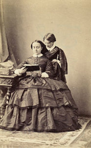 Giuseppe Primoli e sua madre Carlotta Bonaparte