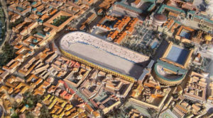 Stadio di Domiziano ed Odeon - ricostruzione